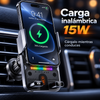 AutoGrip Pro™ | Soporte Automático con Carga 15W