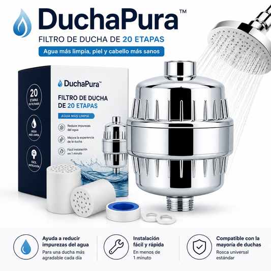 DuchaPura™ | Filtro Purificador para la Ducha