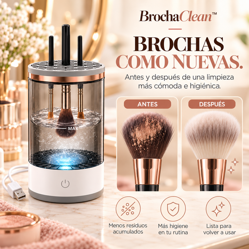 BrochaClean™ | Limpiador Automático de Brochas