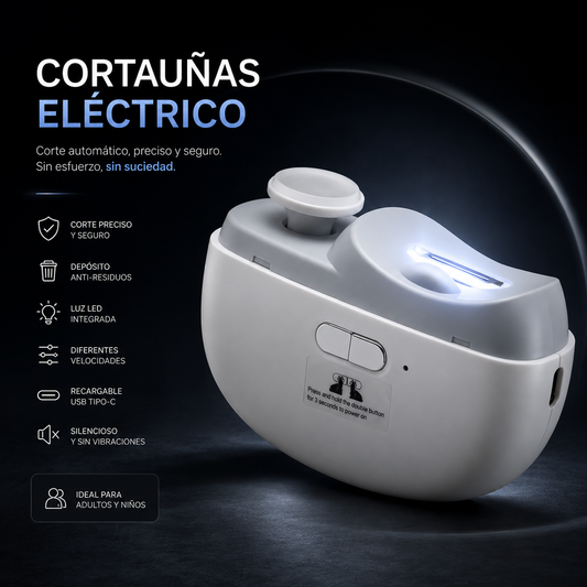 Cortauñas Eléctrico 3 en 1™